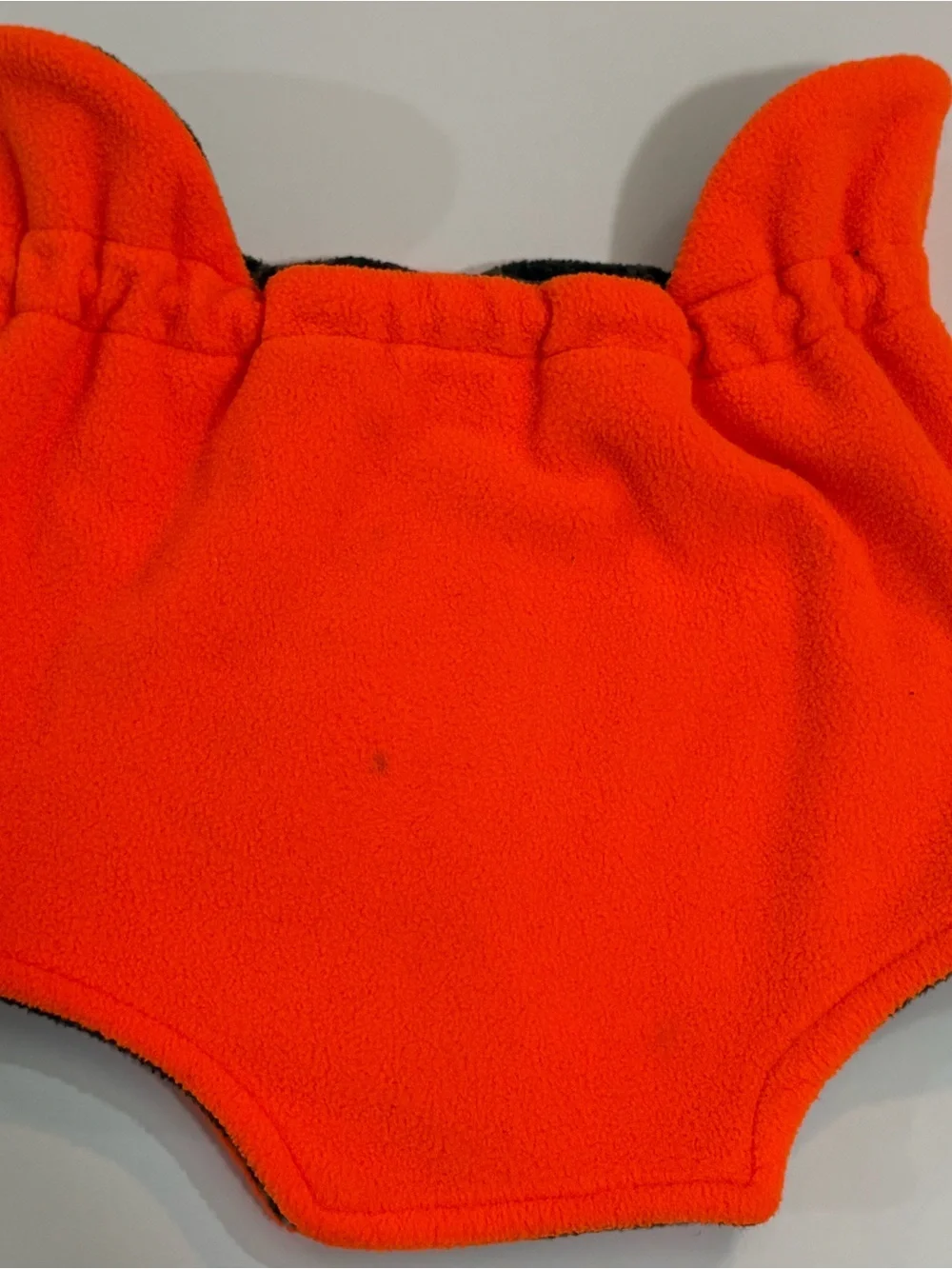 Remington Kids Camo Fleece Neck Gaiter with Blaze Orange Trim